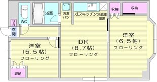 ツチダマンションの物件間取画像